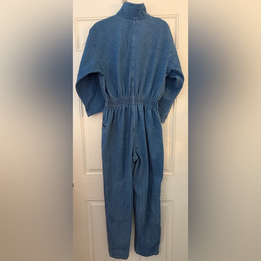 Vintage Denim IDEAS Jumpsuit size Large - Picture 3 of 3